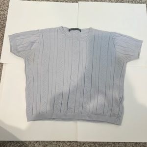 Brandy Melville Blue crop top